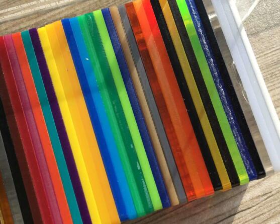 亞克力板色卡45個都有什么顏色？