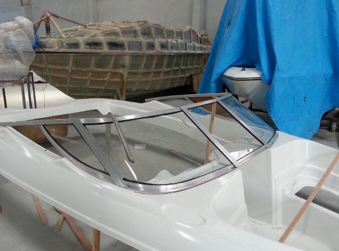 汽艇前擋風(fēng)玻璃PC板，游艇玻璃亞克力板